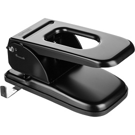 Дырокол мощный KW-Trio Heavy Duty 967 до 70 листов черный с линейкой