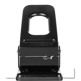 Дырокол мощный KW-Trio Heavy Duty 967 до 70 листов черный с линейкой