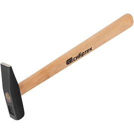 Молоток слесарный Сибртех с деревянной рукояткой 200 г (10211)