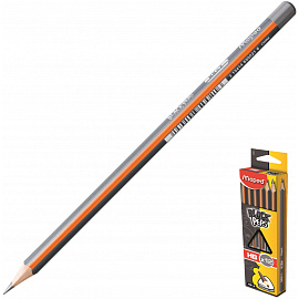 Карандаш чернографитный HB Maped Black Pep Карандаш чернографитный HB Maped Black Pep
