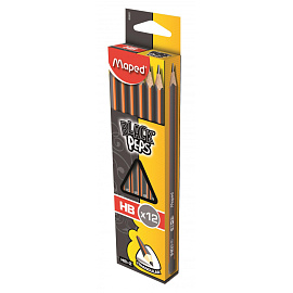 Карандаш чернографитный HB Maped Black Pep Карандаш чернографитный HB Maped Black Pep