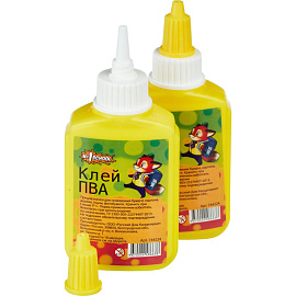 Клей ПВА школьный Комус Класс (№1 School) ColorPics 65 г фото Клей ПВА школьный Комус Класс (№1 School) ColorPics 65 г