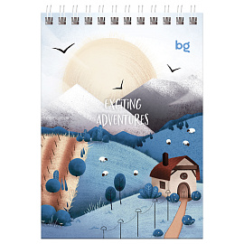 Блокнот А6 80л. на гребне BG "Увлекательное путешествие