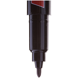 Маркер перманентный Berlingo "Multiline PE100" черный, пулевидный, 1мм фото Маркер перманентный Berlingo "Multiline PE100" черный, пулевидный, 1мм