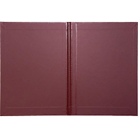 Папка адресная ТВЛ А4 искусственная кожа бордовая