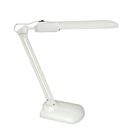 Светильник настольный Трансвит Дельта-У белый фото Светильник настольный Трансвит Дельта-У белый