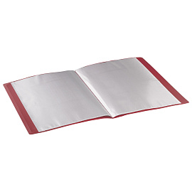 Папка 20 вкладышей STAFF, эконом, красная, 0,5 мм, 225694 фото Папка 20 вкладышей STAFF, эконом, красная, 0,5 мм, 225694