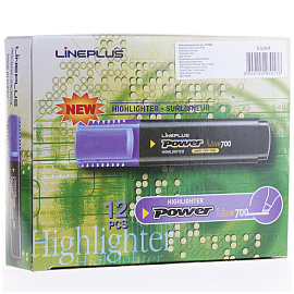 Текстовыделитель Line Plus "HI-700C" фиолетовый, 1-5мм фото Текстовыделитель Line Plus "HI-700C" фиолетовый, 1-5мм