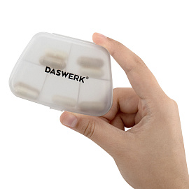 ТАБЛЕТНИЦА / Контейнер для лекарств и витаминов 5 отделений КАРМАННЫЙ, DASWERK (ДАСВЕРК), 630849