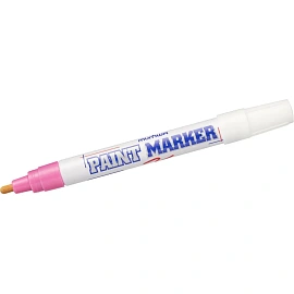 Маркер лаковый MunHwa 4 мм розовый фото Маркер лаковый MunHwa 4 мм розовый