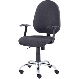 Кресло офисное Easy Chair 223 PC серое (ткань, металл)