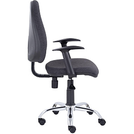 Кресло офисное Easy Chair 223 PC серое (ткань, металл)