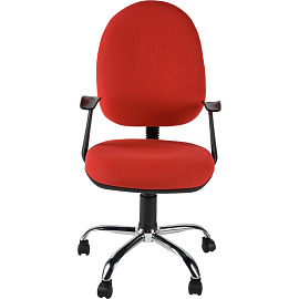Кресло офисное Easy Chair 223 PC красное (ткань, металл)