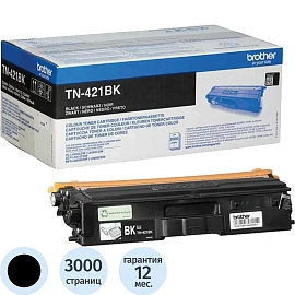 Тонер-картридж Brother TN-421BK чёрный оригинальный