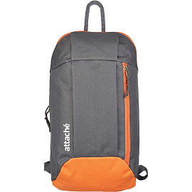 Рюкзак Attache 10 л оранжевый/серый фото Рюкзак Attache 10 л оранжевый/серый