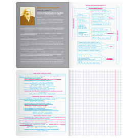 Тетрадь предметная 48л. BG "Угадай кто" - Химия, матовая ламинация, выб. лак