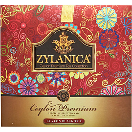 Чай черный Zylanica Ceylon Premium Collection 100 пакетиков