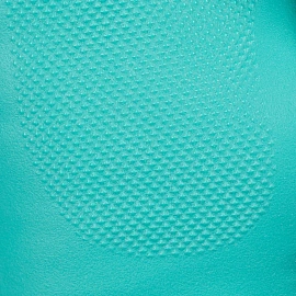 Перчатки КЩС нитриловые Изумруд 8070 с хлопковым напылением зеленые (размер 9, L)