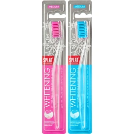 Зубная щетка Splat Whitening средней жесткости
