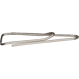 Скрепки канцелярские 31 мм Attache металлические никелированные (100 штук в упаковке)