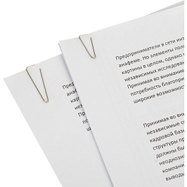 Скрепки канцелярские 31 мм Attache металлические никелированные (100 штук в упаковке)