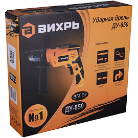Дрель ударная сетевая Вихрь ДУ-850 (72/8/3)