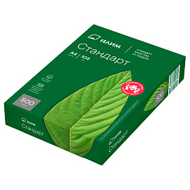 Бумага Илим "Стандарт" А4, Марка С, 500л.