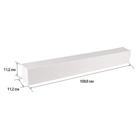 Бумага широкоформатная OfficeSpace, 1067мм*45,7м, 90г/м2, вт. 50,8мм, для плоттеров