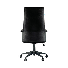 Кресло руководителя Helmi HL-E40 "Blockchain", ткань черная