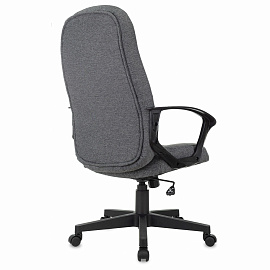 Кресло для руководителя Бюрократ T-898/3C1GR серое (ткань, пластик)
