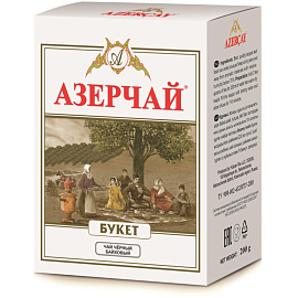 Чай листовой черный Азерчай Букет 200 г фото Чай листовой черный Азерчай Букет 200 г