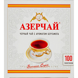 Чай черный Азерчай Букет 100 пакетиков (бергамот) фото Чай черный Азерчай Букет 100 пакетиков (бергамот)
