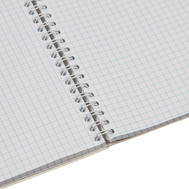 Бизнес-тетрадь Attache Green Nature А4 96 листов в клетку на спирали (204x291 мм)