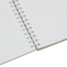 Тетрадь общая Attache А5 96 листов в клетку на спирали (обложка с рисунком, УФ-сплошной глянцевый лак)