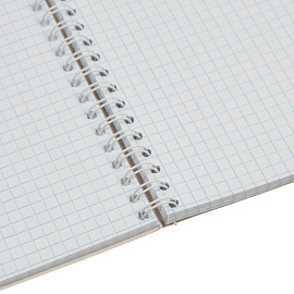 Тетрадь общая Attache А5 120 листов в клетку на спирали (обложка с рисунком, УФ-сплошной глянцевый лак)