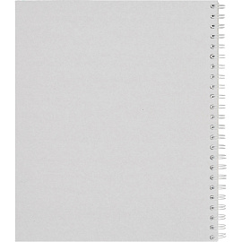 Тетрадь общая Attache А5 120 листов в клетку на спирали (обложка с рисунком, УФ-сплошной глянцевый лак)