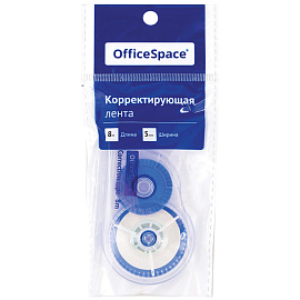 Корректирующая лента OfficeSpace, 5мм*8м, пакет, европодвес