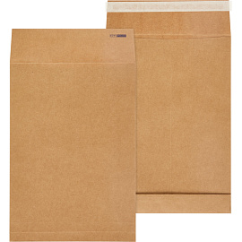 Пакет Extrapack B4 (250x353 мм) из крафт-бумаги 120 г/кв.м стрип до 300 листов (25 штук в упаковке)