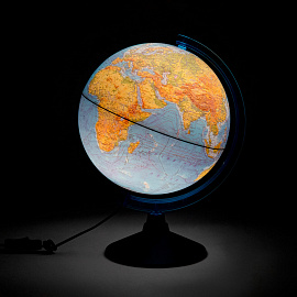 Глобус Globen Классик Евро физический 25 см с подсветкой