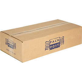 Конверт ForPost Е65 80 г/кв.м Куда-Кому белый стрип с внутренней запечаткой (1000 штук в упаковке)