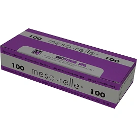 Игла для мезотерапии Meso-relle 33G 0.2 x 4 мм (100 штук в упаковке)