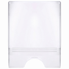 Лоток горизонтальный для бумаг "Дельта", А4 (315х250х60 мм), прозрачный, ЛТГ-30463