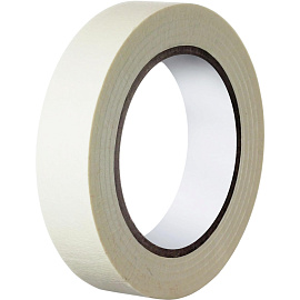 Клейкая лента малярная крепированная 25 мм х 50 м белая