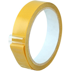 Клейкая лента двухсторонняя монтажная прозрачная 25 мм х 5 м