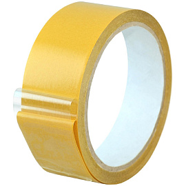 Клейкая лента двухсторонняя монтажная прозрачная 38 мм х 10 м