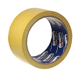 Клейкая лента двусторонняя монтажная прозрачная 50 мм х 5 м