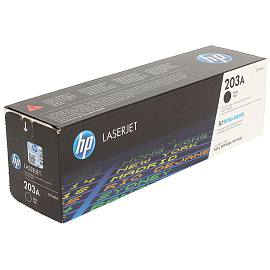 Картридж лазерный HP 203A CF540A черный оригинальный