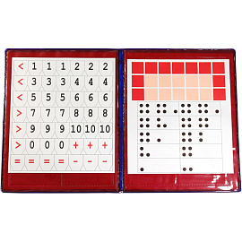 Касса букв, cлогов и счетного материала Комус Класс (№1 School)