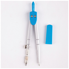 Циркуль ArtSpace металлический, 115мм, пластиковый пенал, ассорти фото Циркуль ArtSpace металлический, 115мм, пластиковый пенал, ассорти