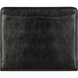 Сумка-папка деловая Алекс Навигатор из искусственной кожи черного цвета (108и)